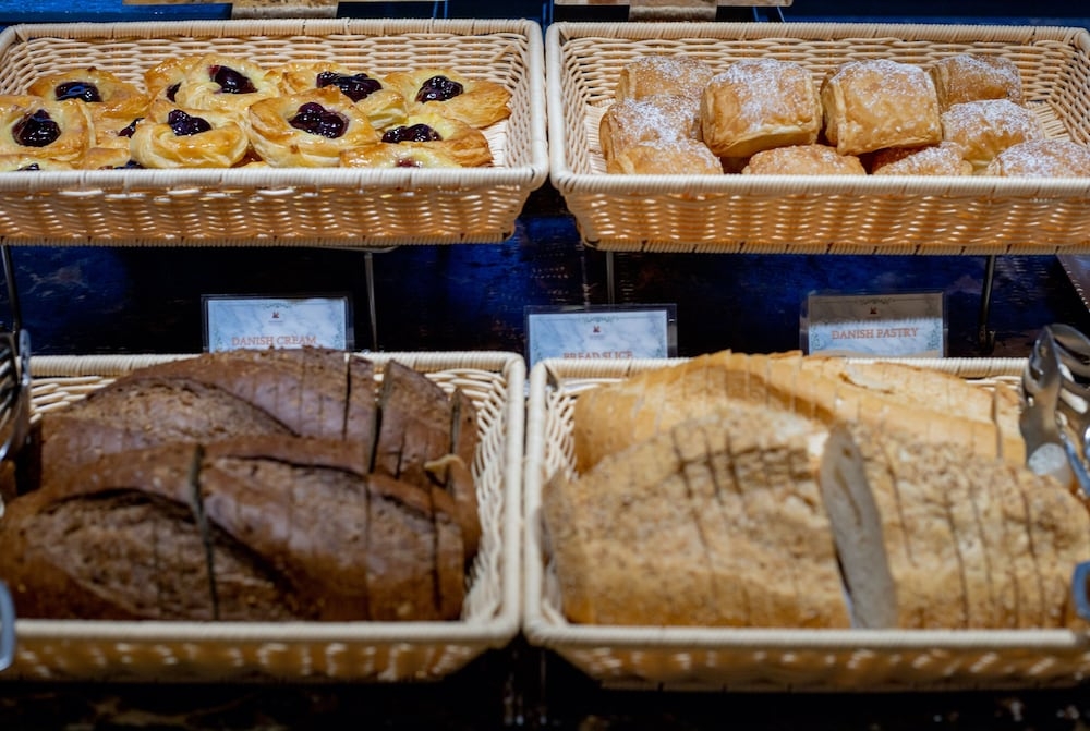 뷔페 아침 식사