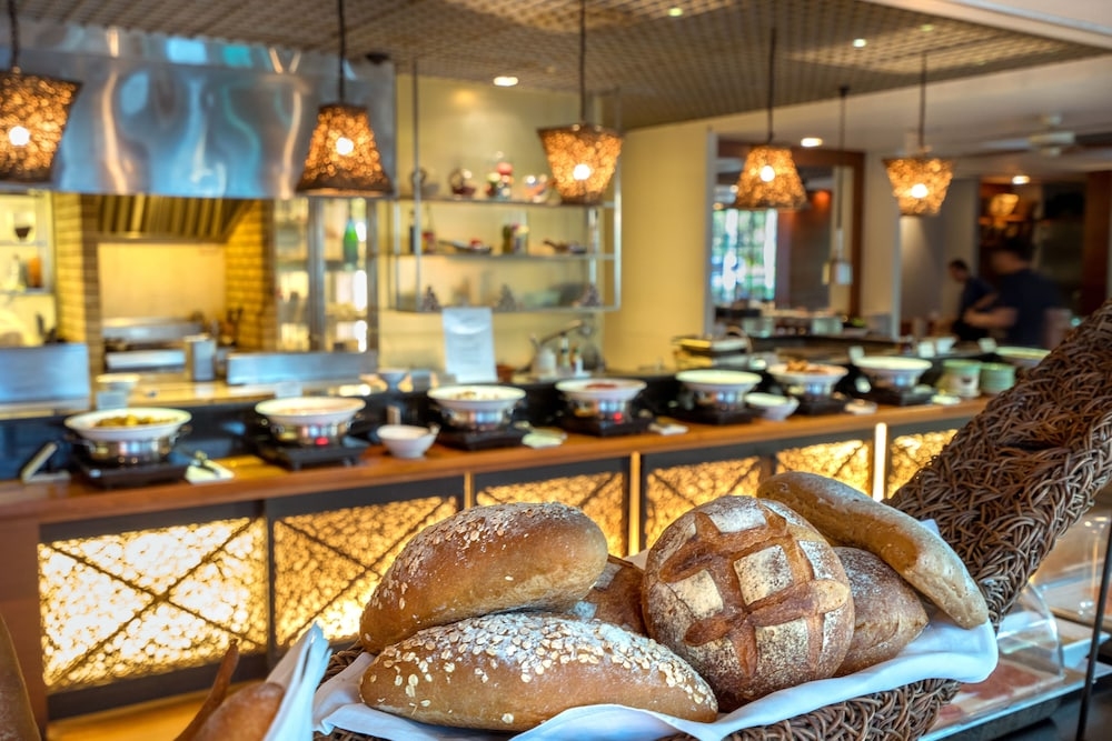 뷔페 아침 식사