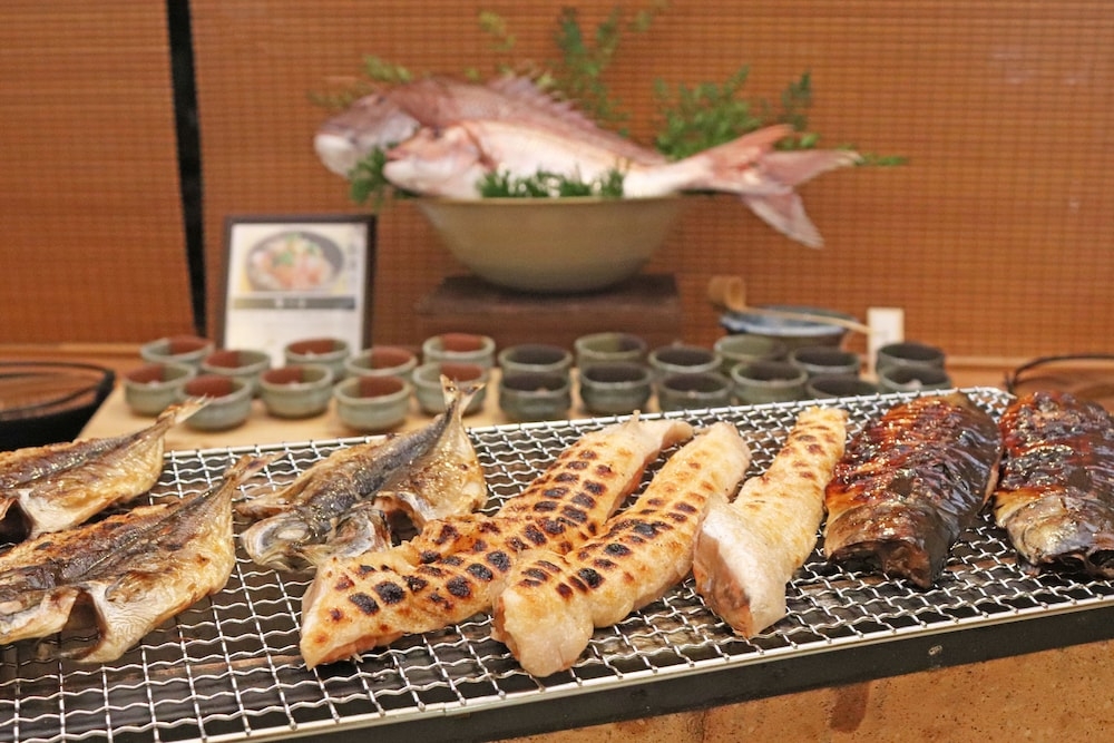 뷔페 아침 식사