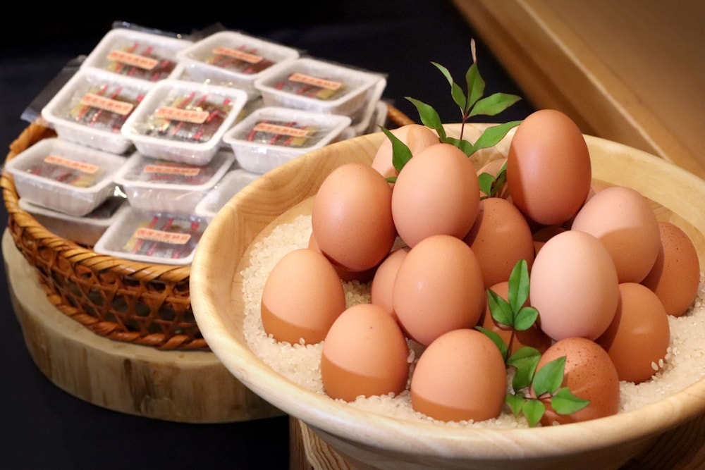 뷔페 아침 식사