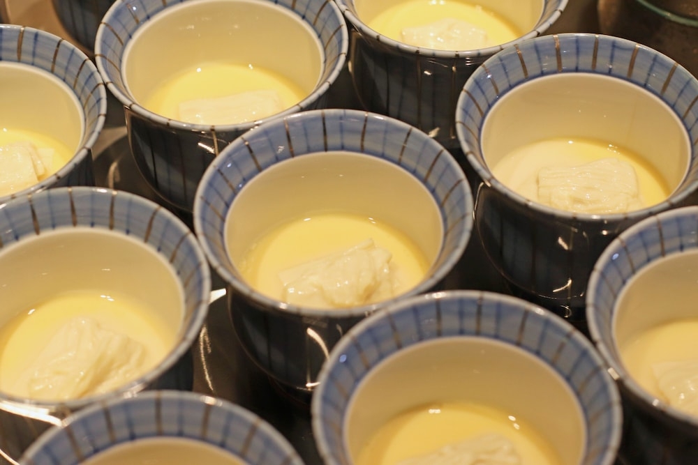 뷔페 아침 식사