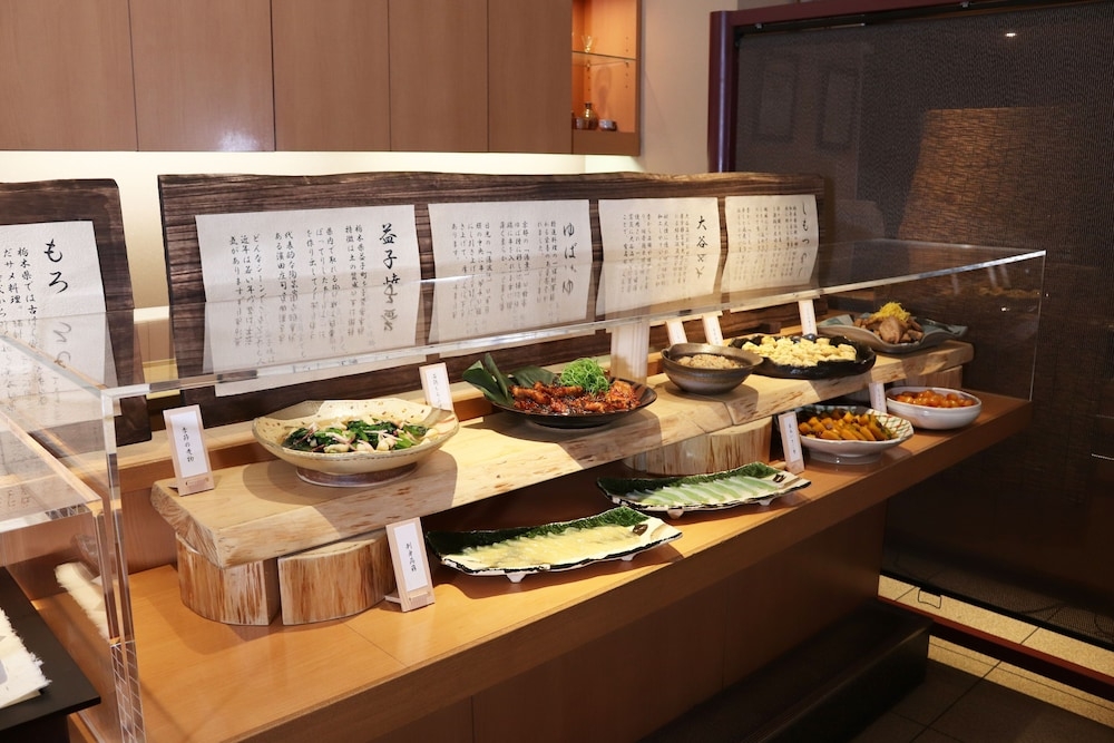 뷔페 아침 식사