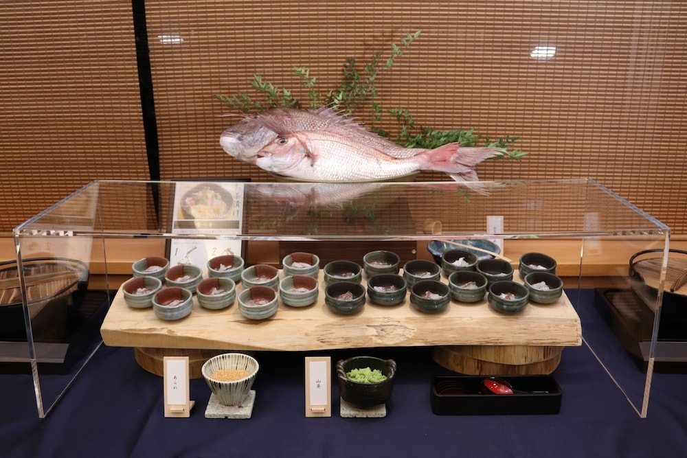 뷔페 아침 식사