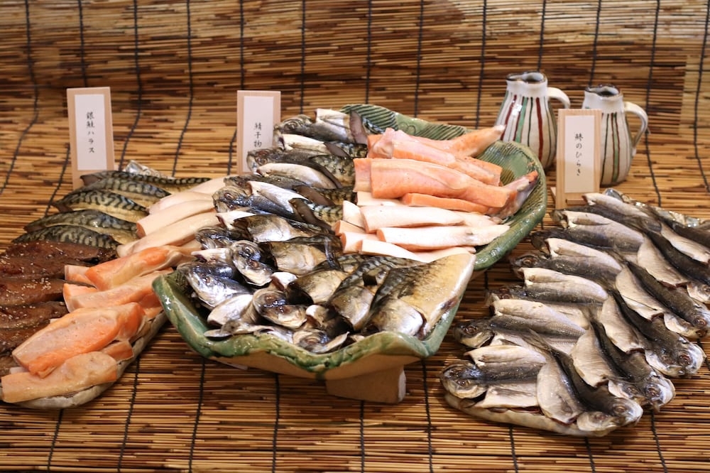 뷔페 아침 식사