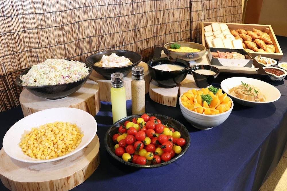뷔페 아침 식사