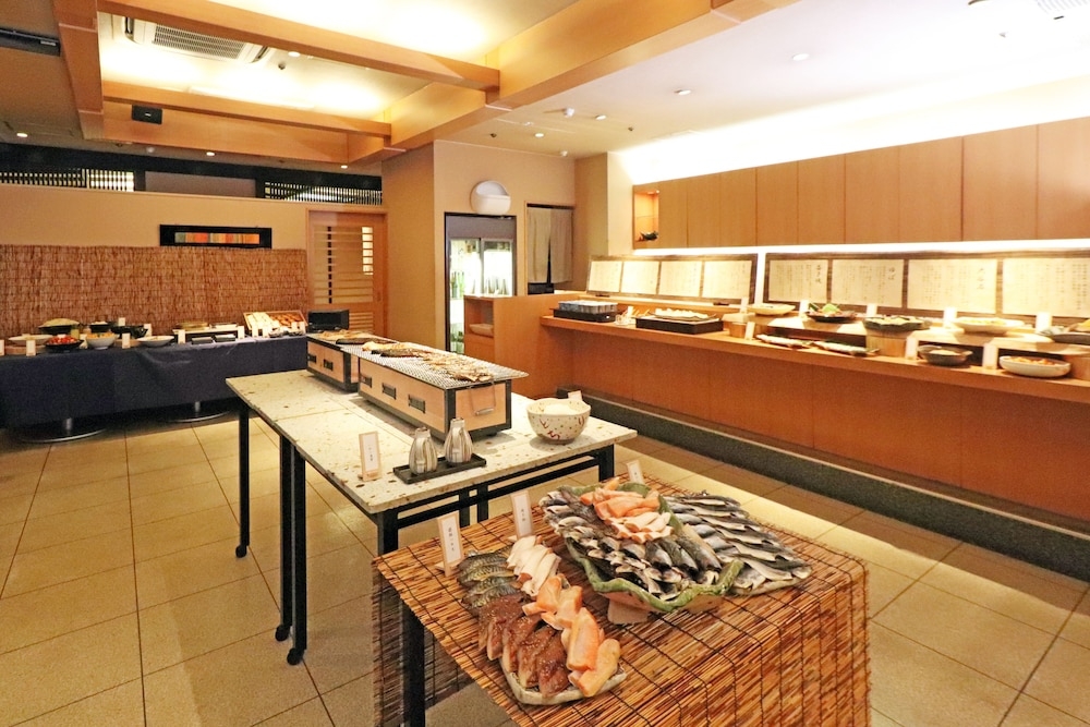 뷔페 아침 식사