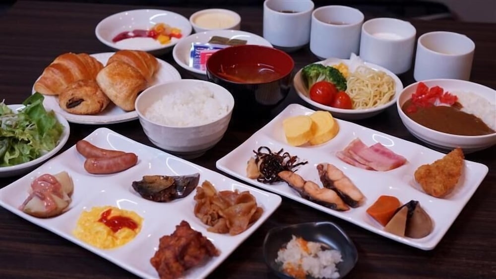 뷔페 아침 식사