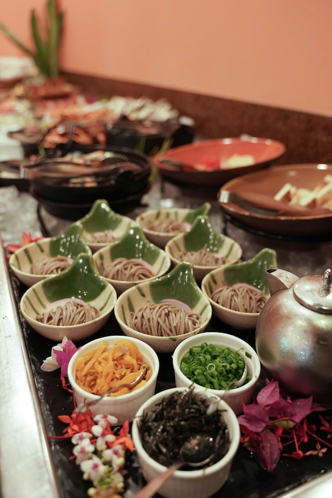 뷔페 아침 식사