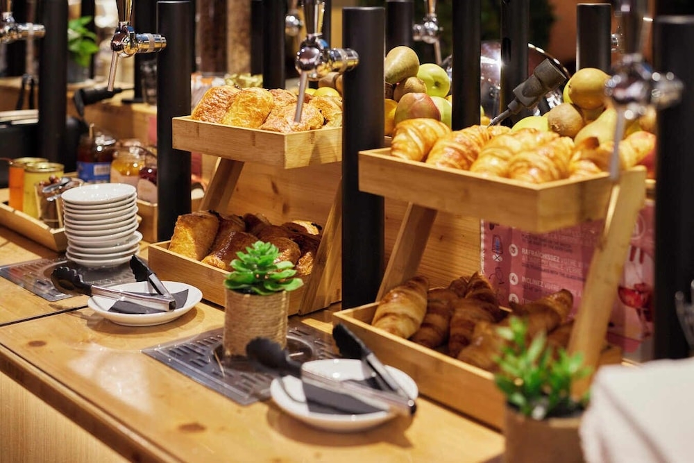 뷔페 아침 식사