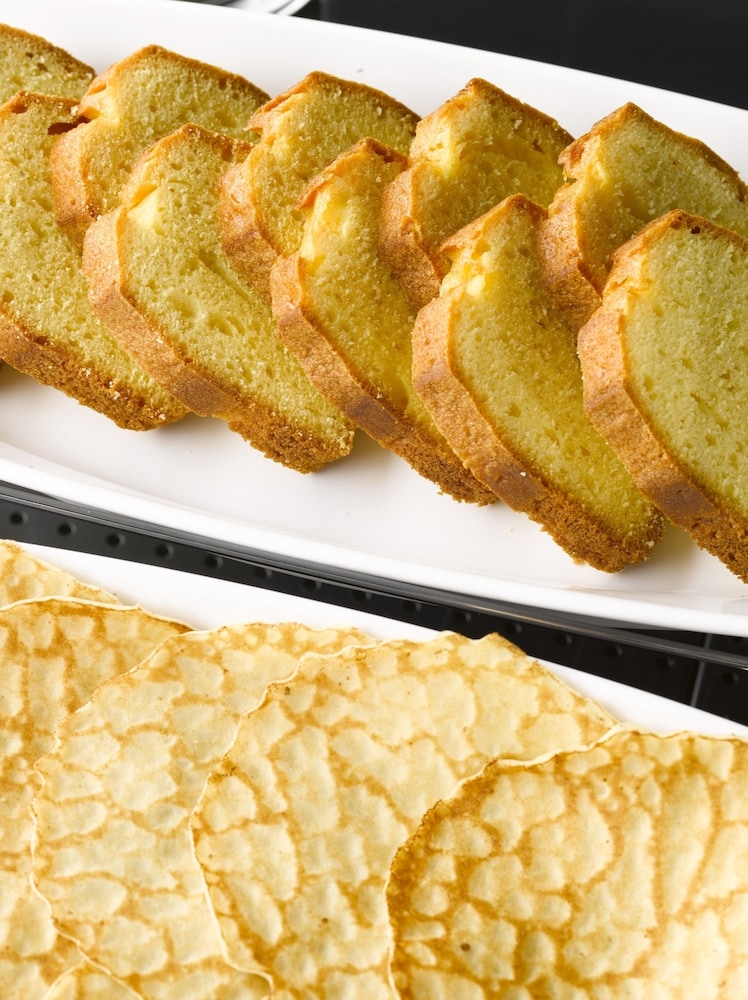 뷔페 아침 식사