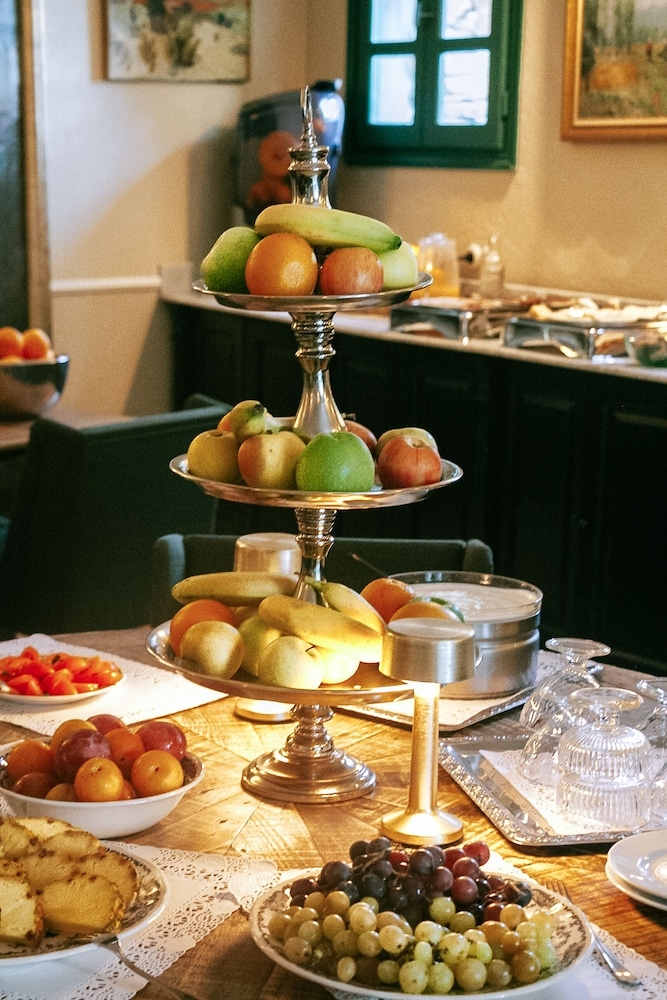 뷔페 아침 식사