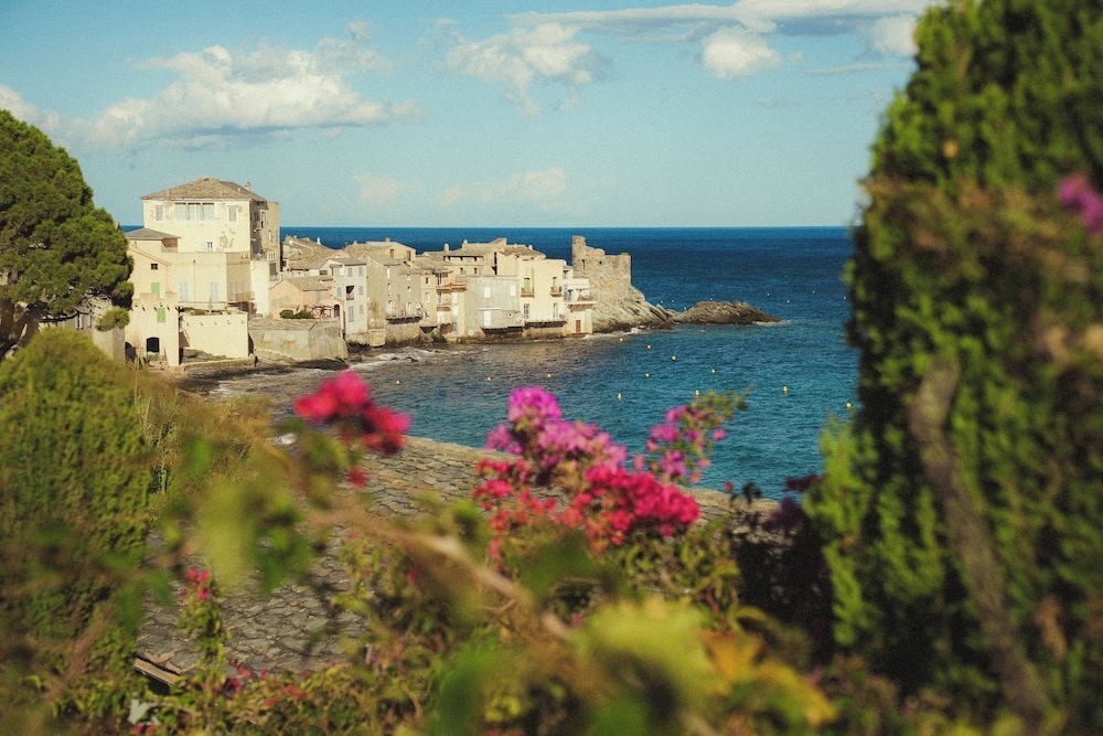 숙박 시설에서 보는 시내 전망
