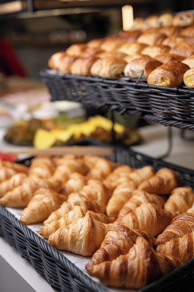 뷔페 아침 식사