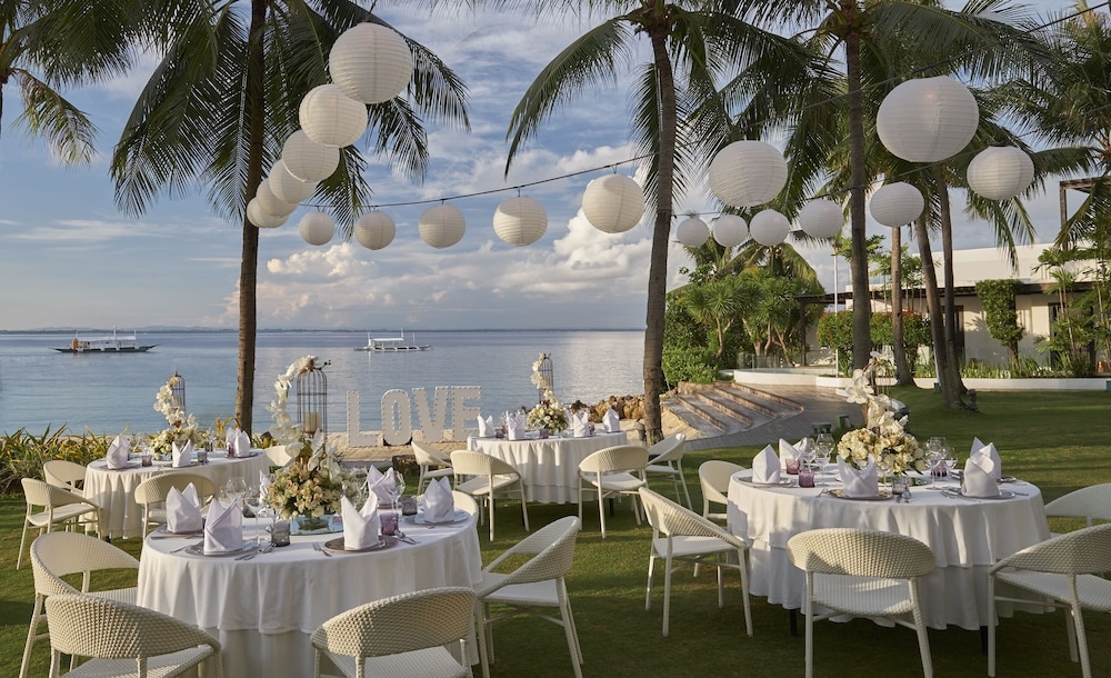 야외 결혼식 공간