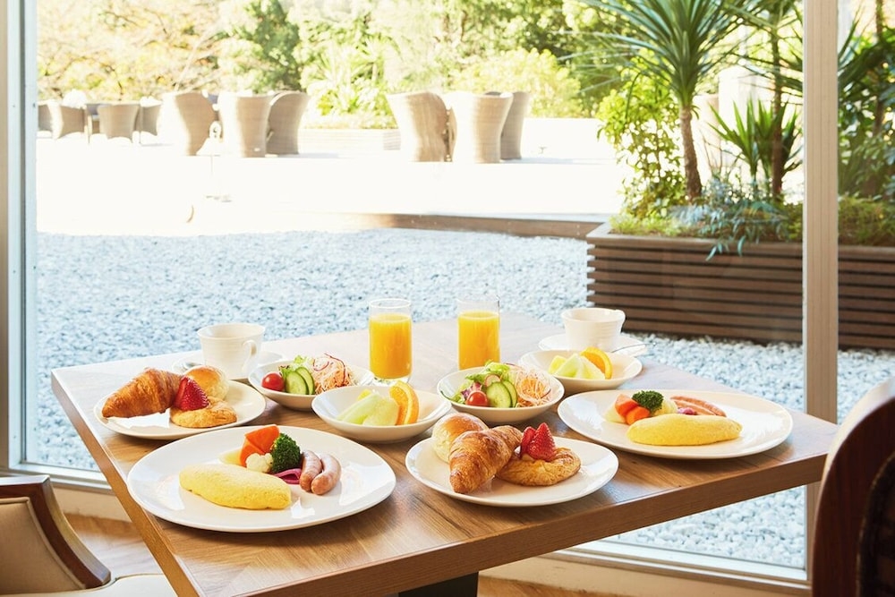 뷔페 아침 식사