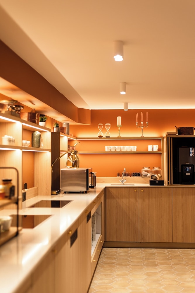 뷔페 아침 식사