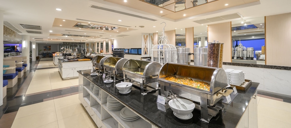 뷔페 아침 식사