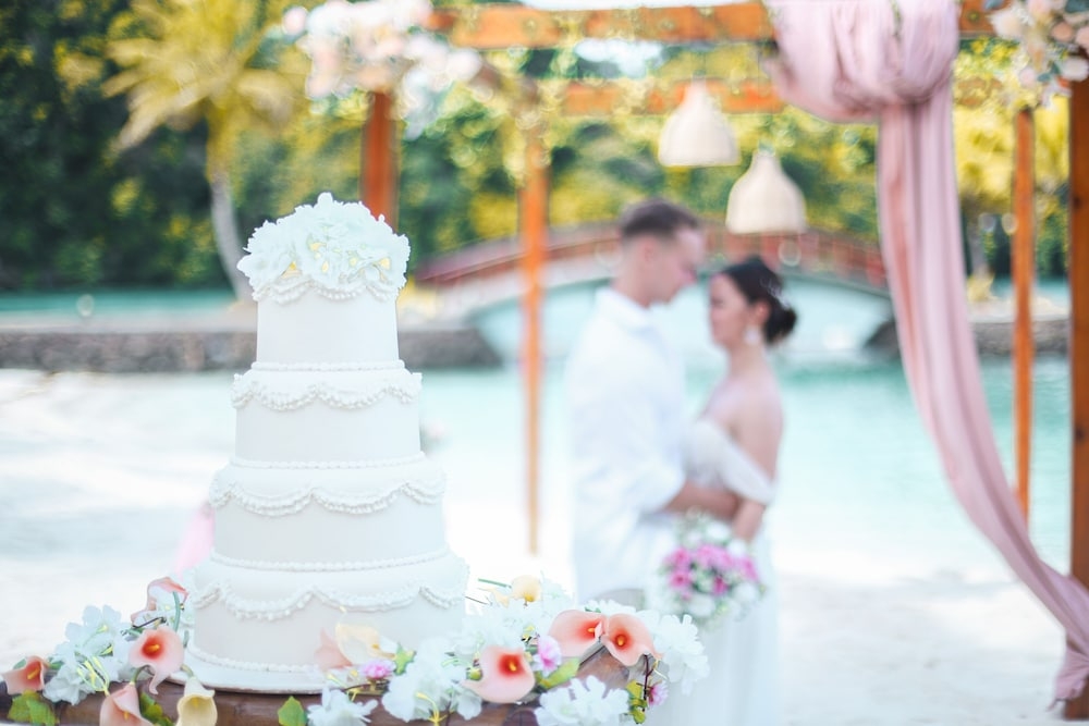 야외 결혼식 공간