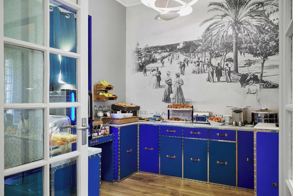 뷔페 아침 식사