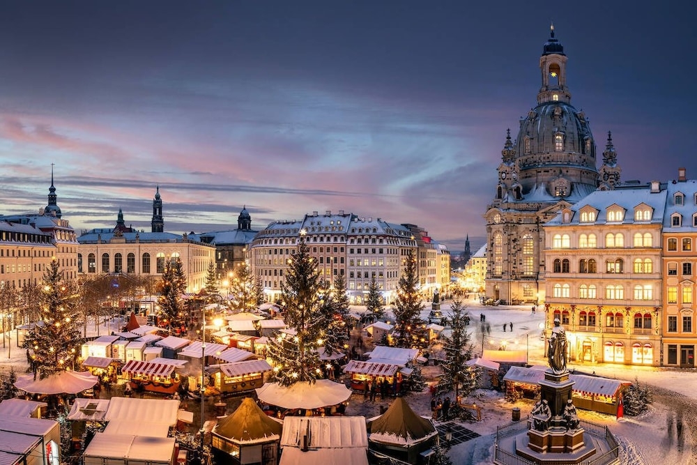 숙박 시설에서 보는 시내 전망