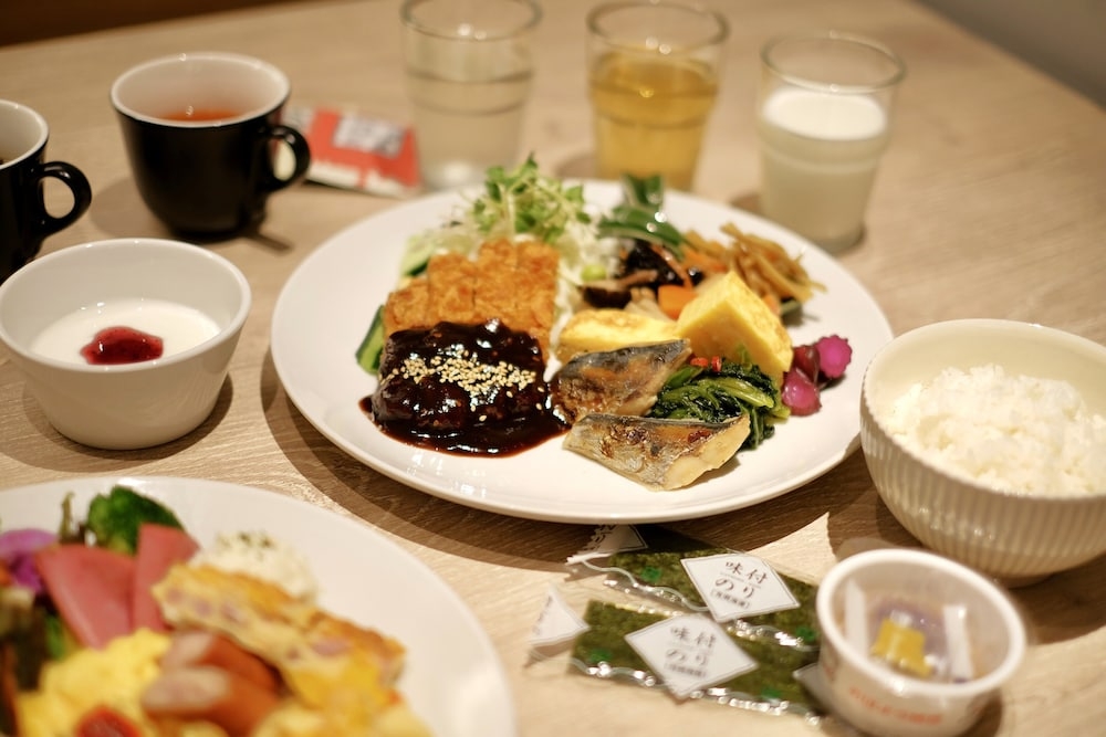 뷔페 아침 식사