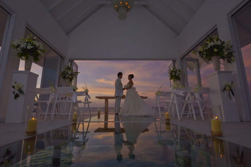 야외 결혼식 공간