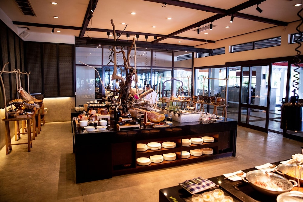 뷔페 아침 식사