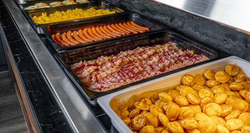 뷔페 아침 식사