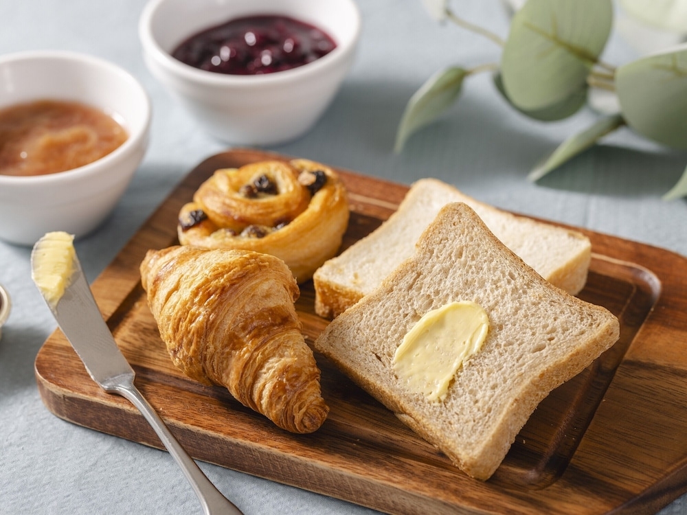 뷔페 아침 식사