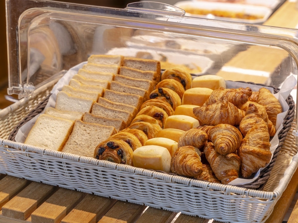 뷔페 아침 식사