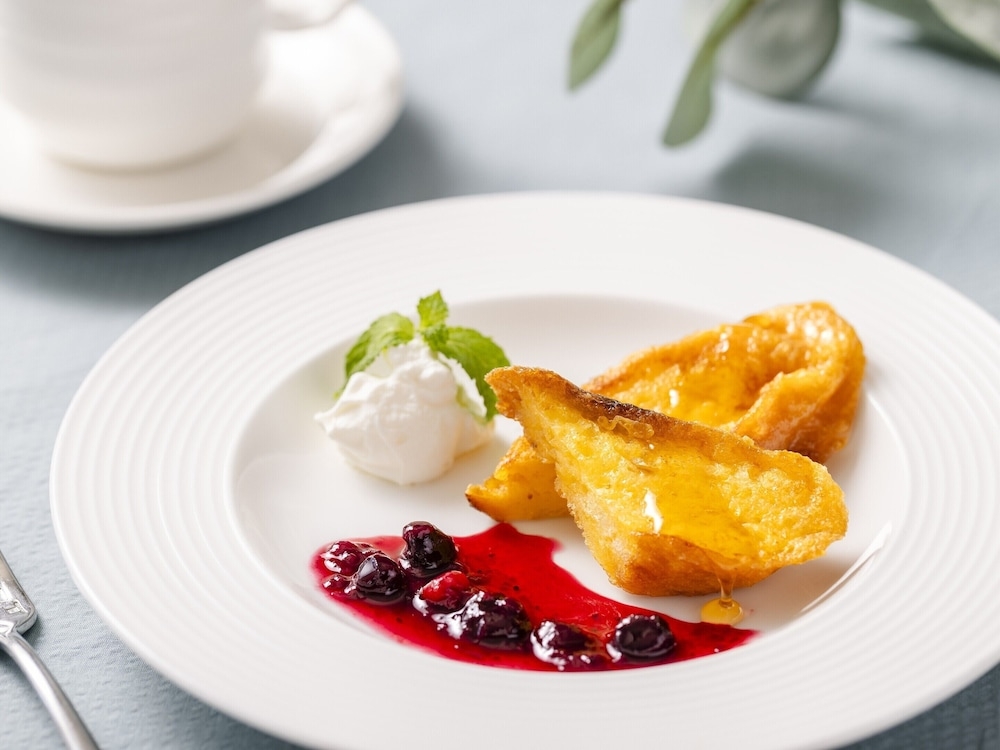 뷔페 아침 식사