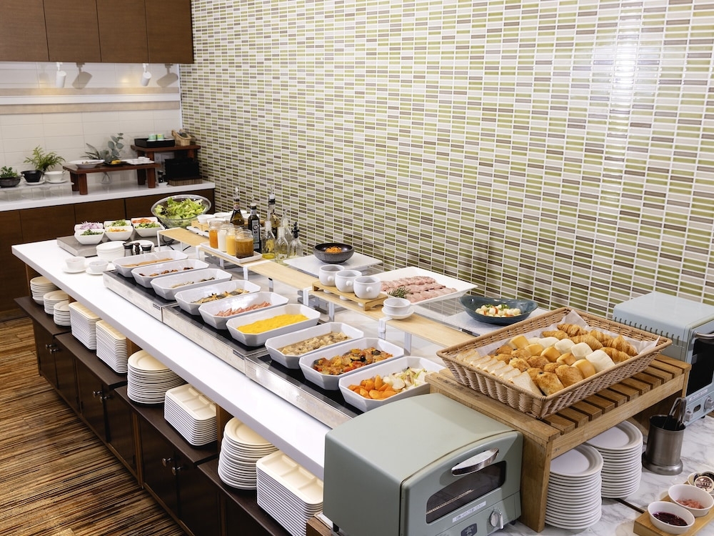 뷔페 아침 식사