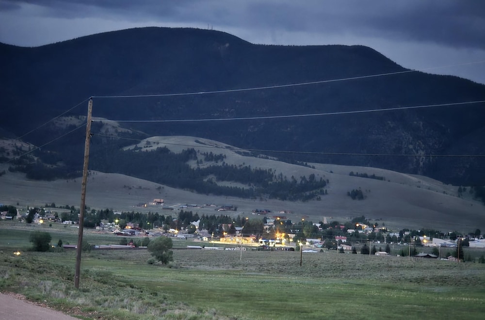 숙박 시설에서 보는 시내 전망