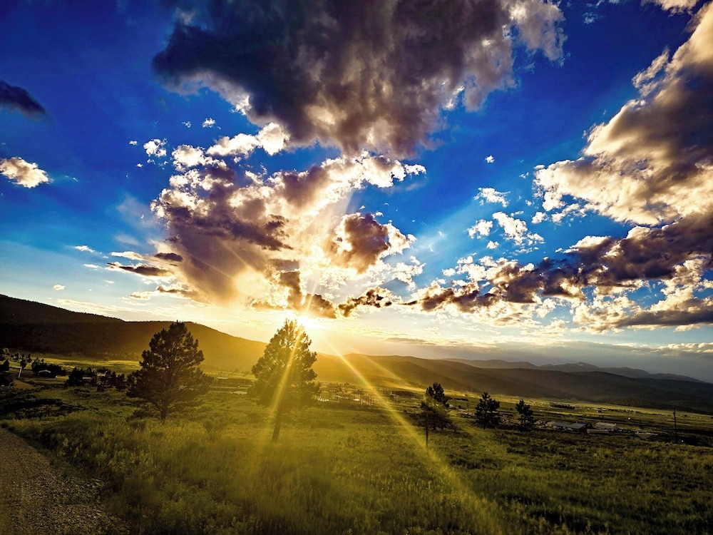 숙박 시설에서 보는 주변 전망