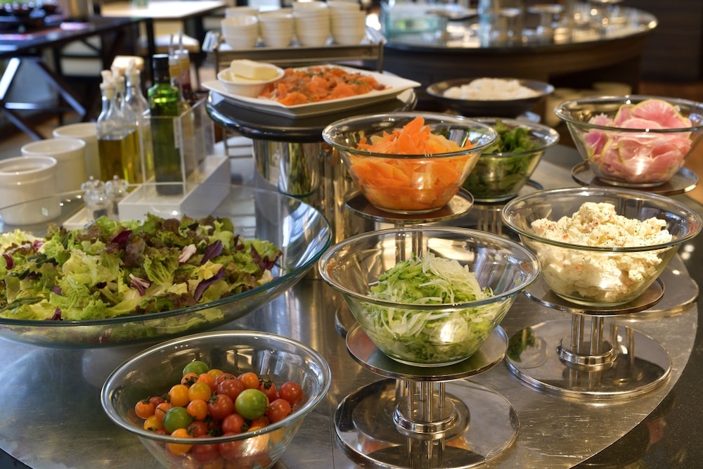 뷔페 아침 식사