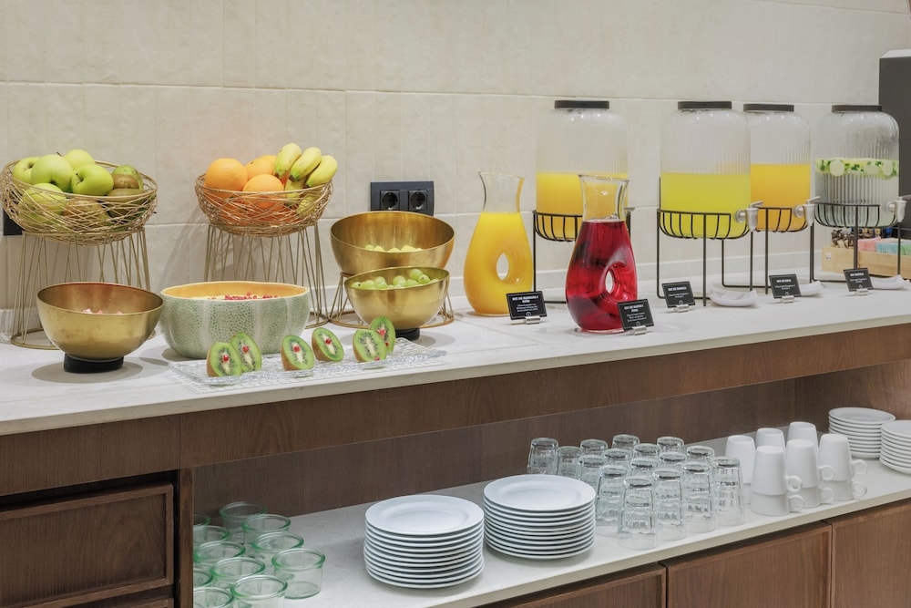 뷔페 아침 식사