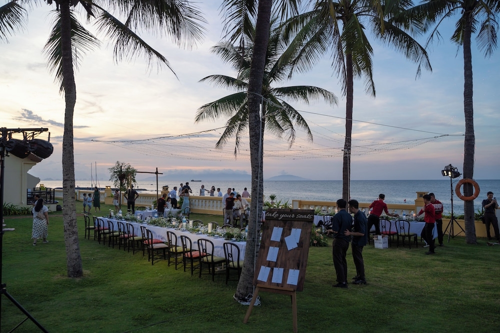 야외 결혼식 공간