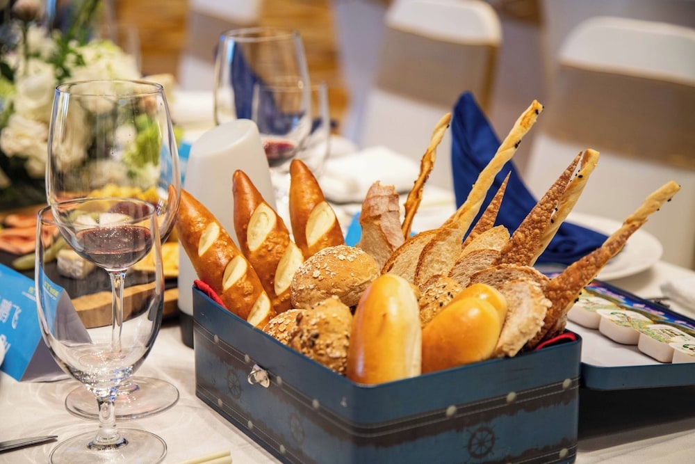 뷔페 아침 식사