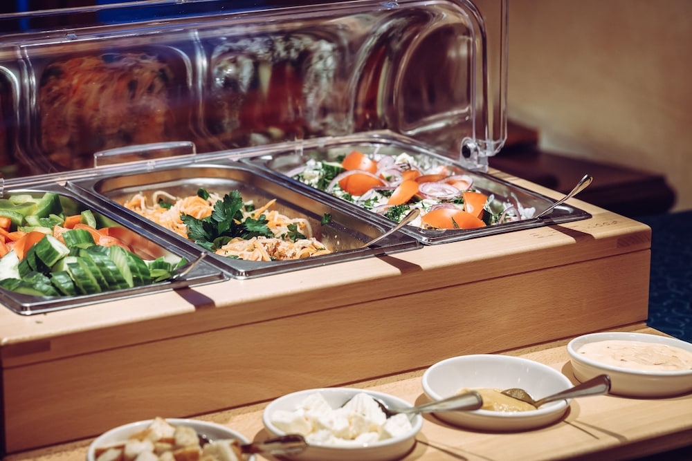 뷔페 아침 식사