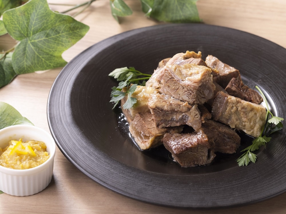 뷔페 아침 식사