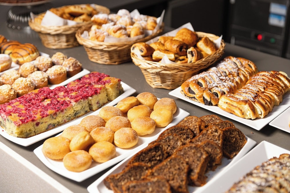 뷔페 아침 식사