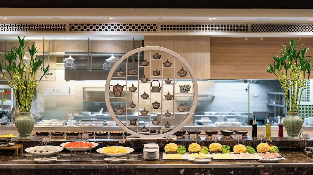 뷔페 아침 식사