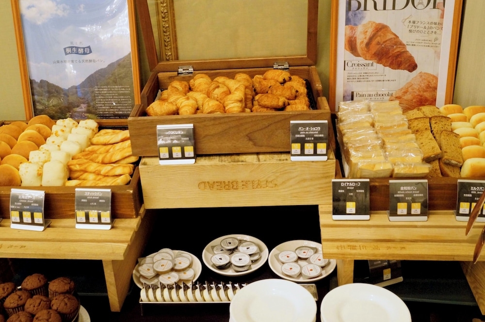 뷔페 아침 식사