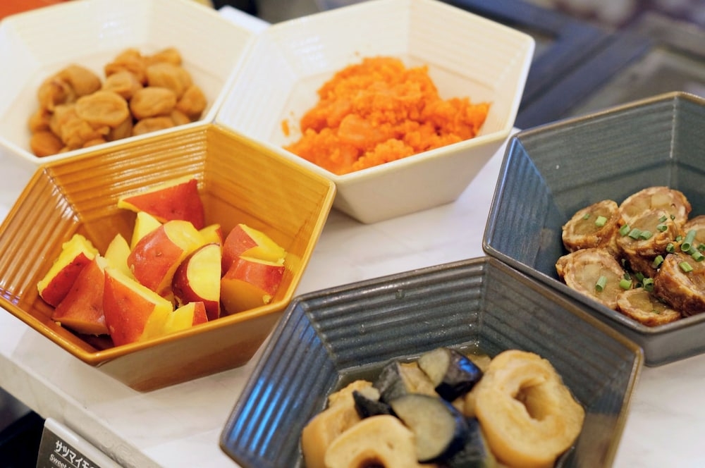 뷔페 아침 식사