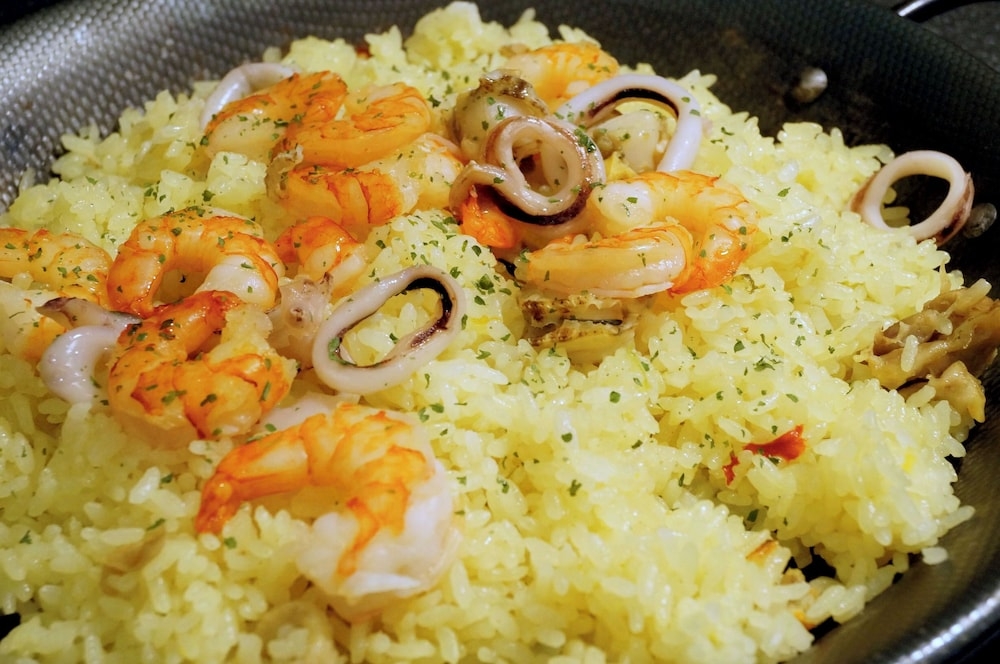 뷔페 아침 식사