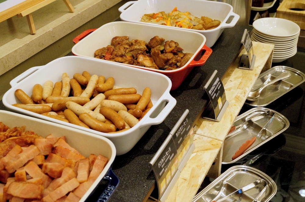 뷔페 아침 식사