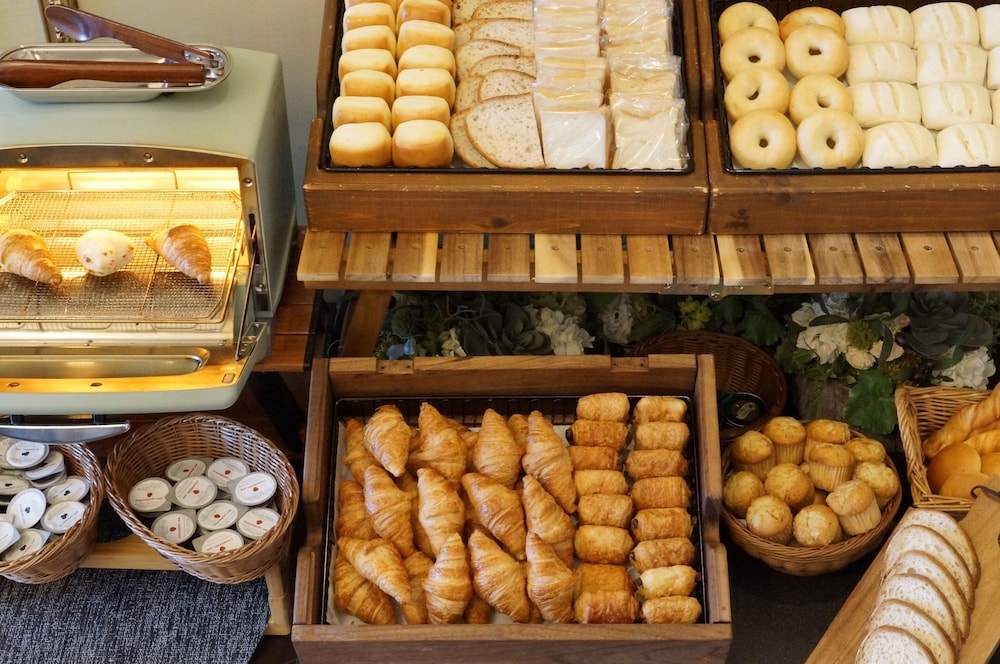 뷔페 아침 식사