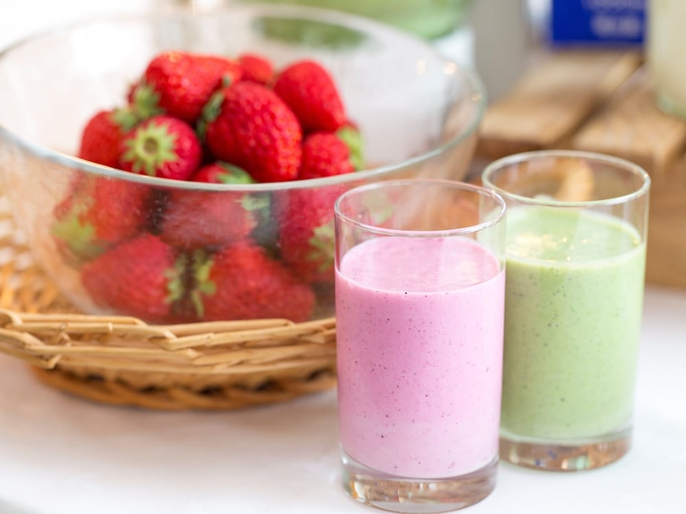 뷔페 아침 식사