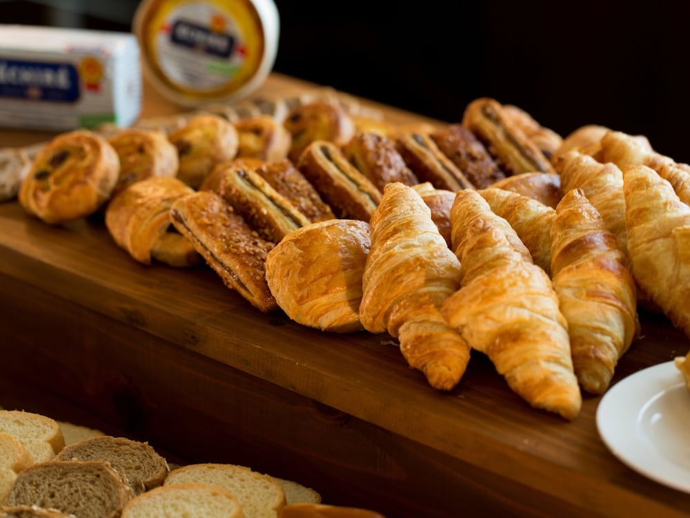 뷔페 아침 식사