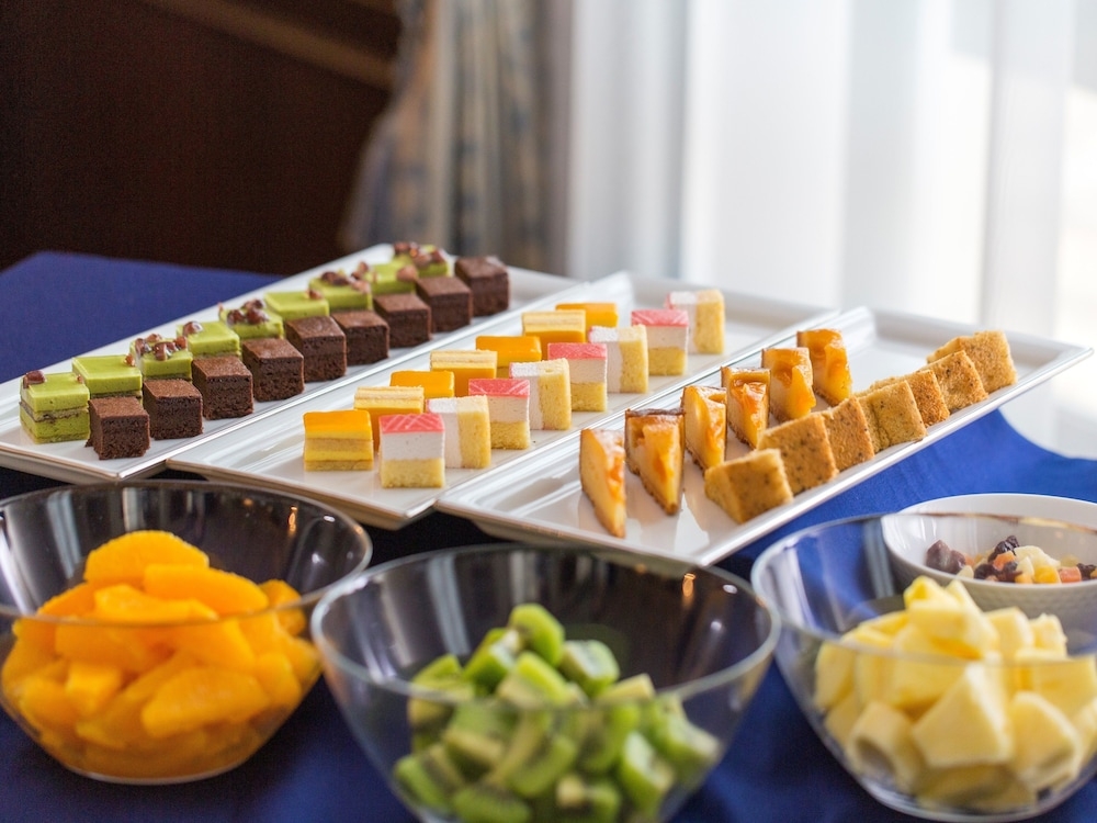 뷔페 아침 식사